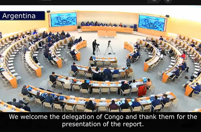 ¿Cómo calificarías la intervención argentina ante el EPU de la República del Congo?