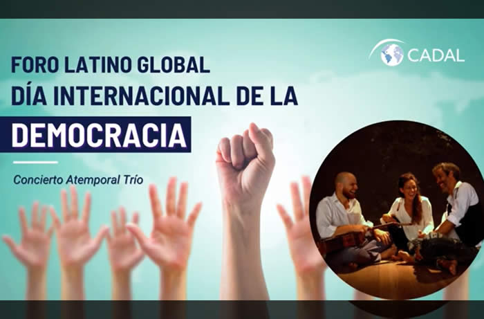 Concierto Atemporal Trío en Foro Latino Global