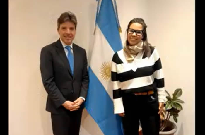 Activista de Justicia 11J visitó el Cono Sur