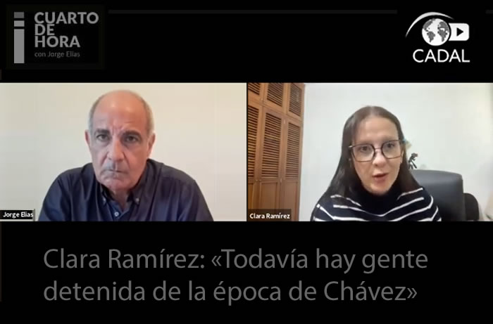 Clara Ramírez: «Todavía hay gente detenida de la época de Chávez»
