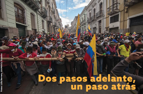 Dos pasos adelante, un paso atrás: el levantamiento de 2019 como parte de la lucha por los derechos de los pueblos indígenas en Ecuador