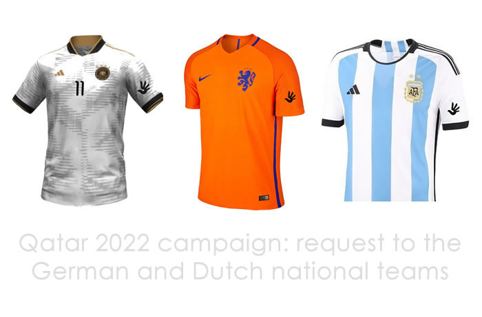 Qatar 2022 campaign: request to the German and Dutch national teams
