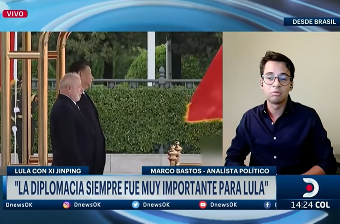 Marco Bastos en DNews: Los encuentros hacen lucir a Lula como referente Latinoamericano