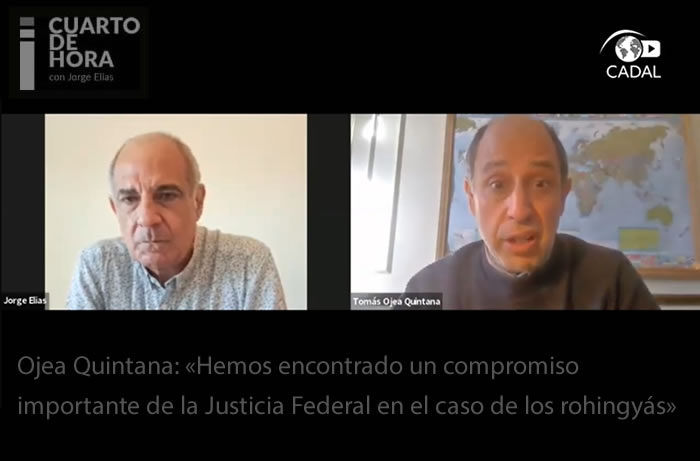 Ojea Quintana: «Hemos encontrado un compromiso importante de la Justicia Federal en el caso de los rohingyás»