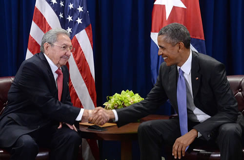 Raúl Castro - Barack Obama Raúl Castro - Barack Obama